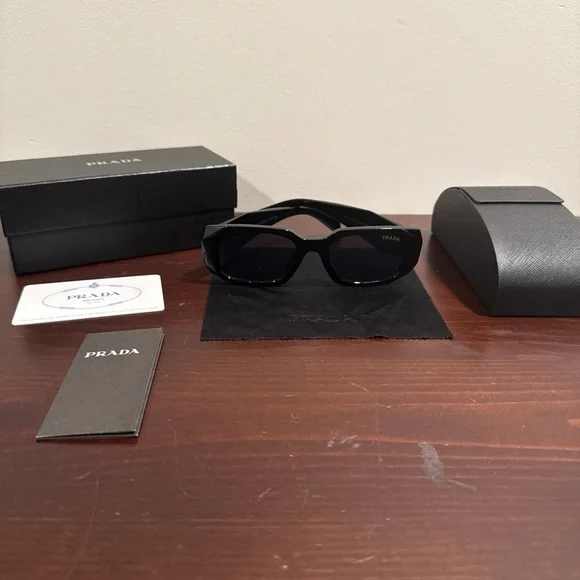 Prada | Accessories | Prada Black Sunglasses Accessories Set  display picture 2